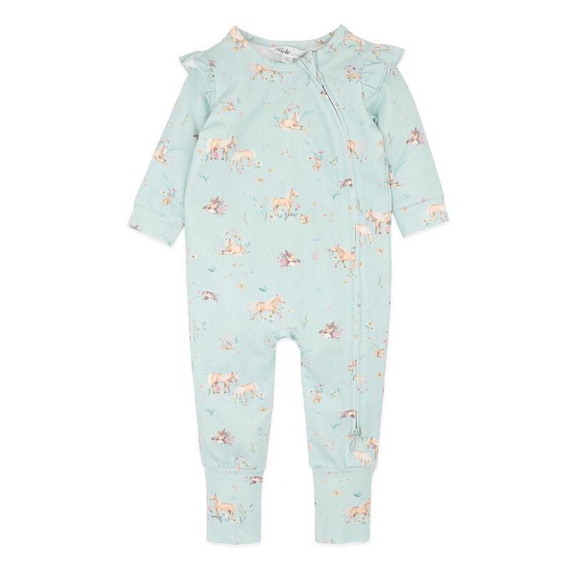 B&eacute;b&eacute; Winnie Organic Ls Zipsuit image number 0